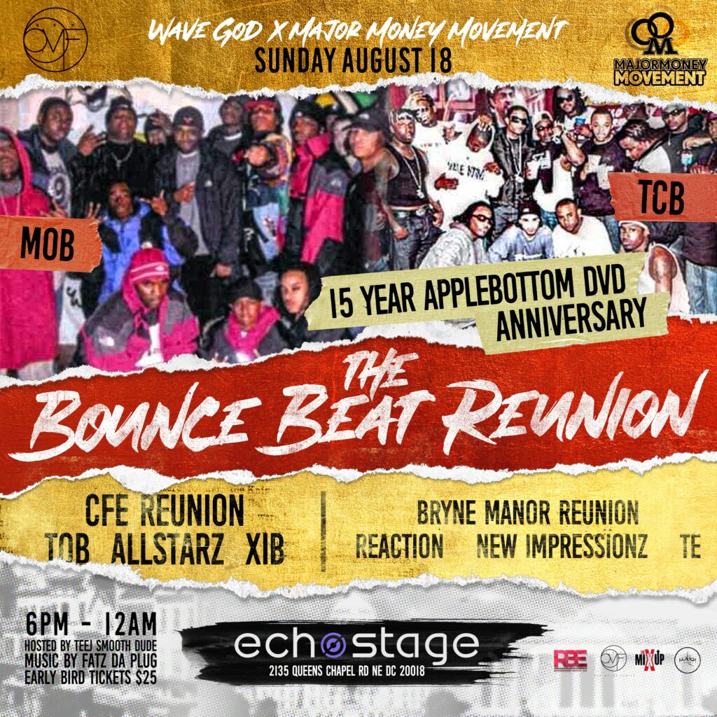 [8/18] The Bounce Beat Reunion at Echostage w/ TCB, MOB, Reaction, TOB ...