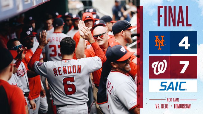 Washington Nationals get win over New York Mets