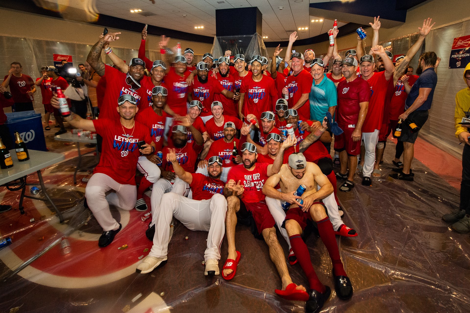 Washington Nationals clinch a National League Wild Card spot