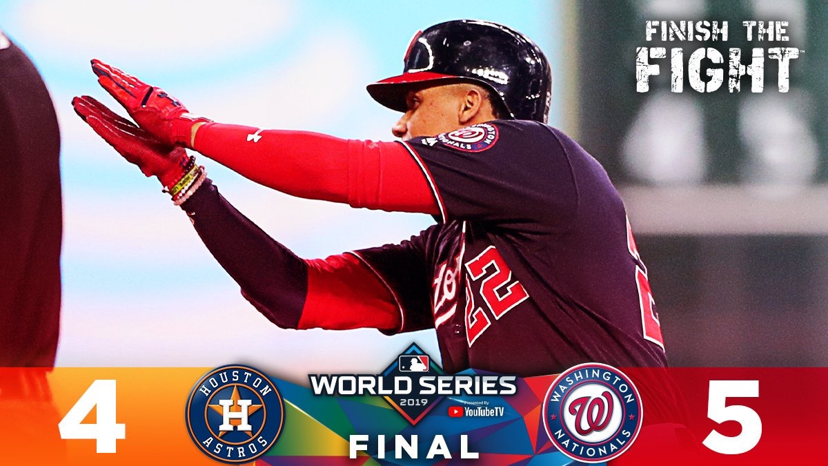 Washington Nationals win Game 1 of the World Series