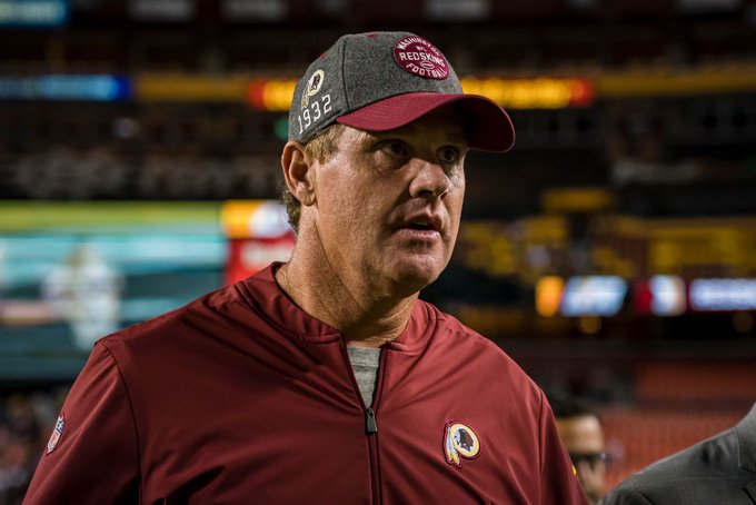 Washington Redskins fire Head Coach Jay Gruden