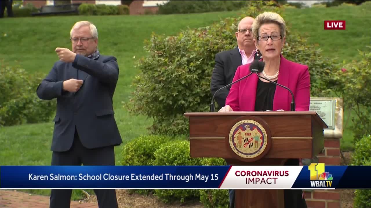 Maryland extends closure of schools through May 15 amid battle against coronavirus