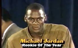 On this day in NBA History: Michael Jordan crowned Rookie of the Year