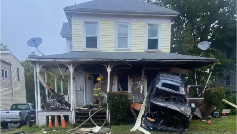 Man killed after slamming a SUV into Prince George’s County home