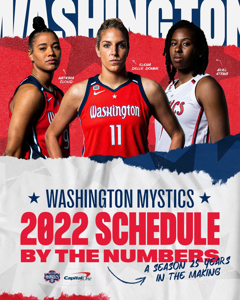 Washington Mystics 2022 Schedule Announced · The DMV Daily
