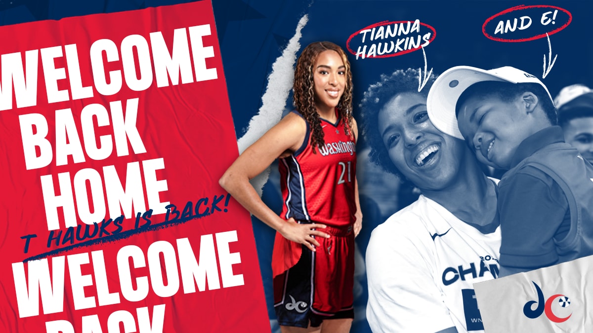 Washington Mystics Sign Tianna Hawkins