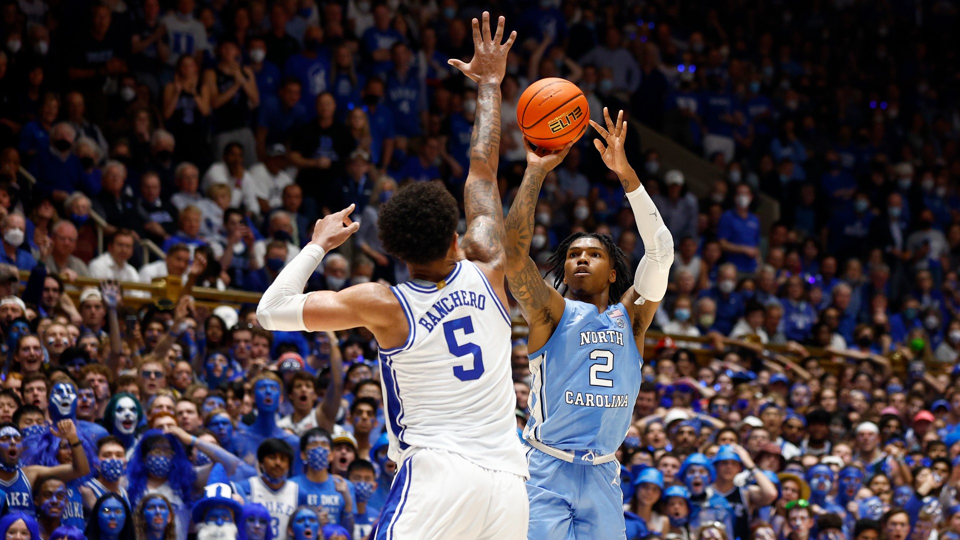 North Carolina defeats Duke in the Final Four. Will Face Kansas in The National Championship