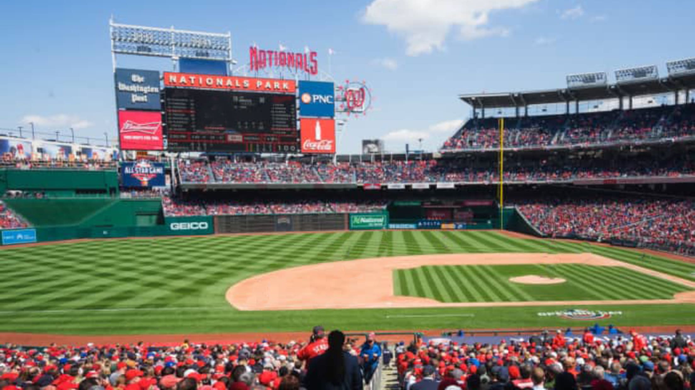 The Nationals Monday night game has been rescheduled due to inclement weather