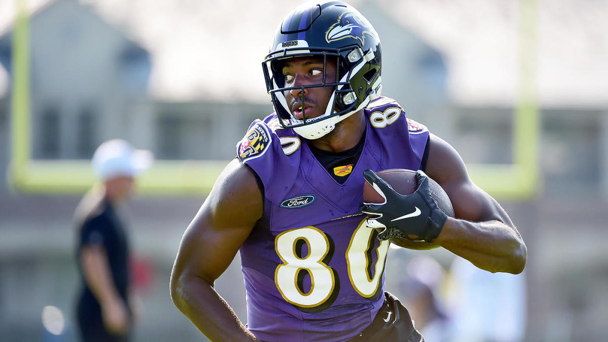 The Ravens release wide receiver Miles Boykin & sign Huntley & three other exclusive rights free agents