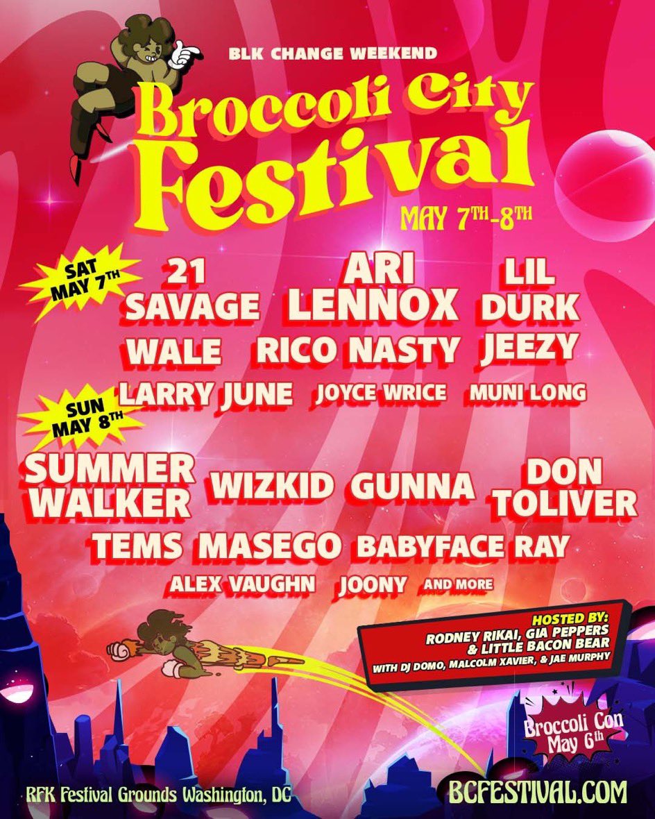 Broccoli City Festival 2022: 10-Year Anniversary