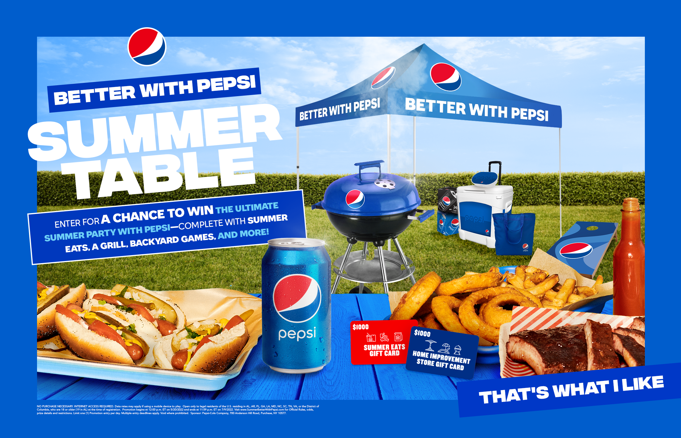 Pepsi is Giving Away the Ultimate Summer Spread to Celebrate How the Best Summer Foods Are Better With Pepsi