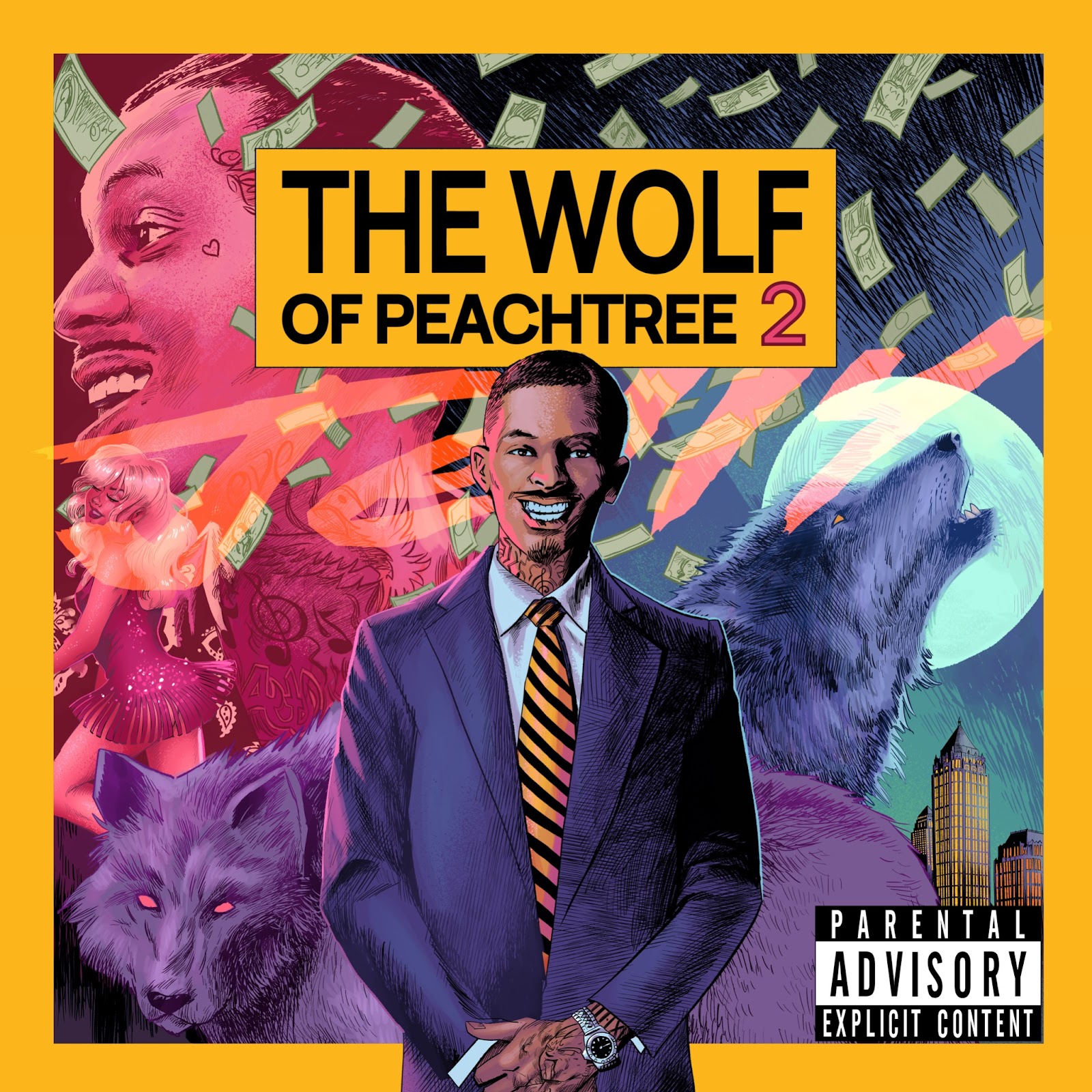 Jelly & Pi’erre Bourne howl at the moon on ‘The Wolf of Peachtree 2,” shares “Motion” video