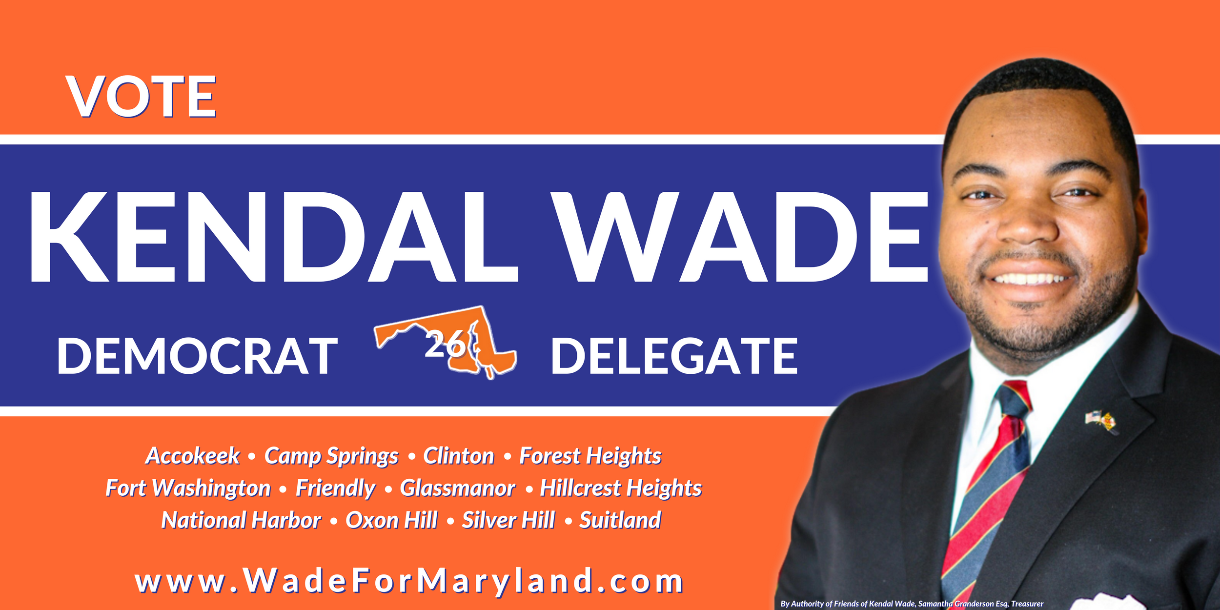 The DMV Daily Will Endorse Kendal Wade For House of Delegates District 26