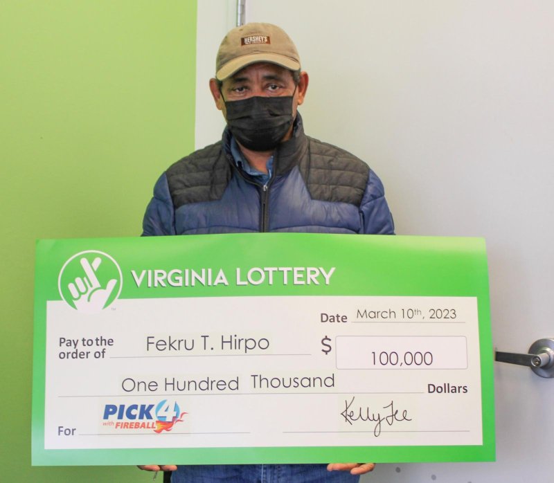 A man from Virginia purchases 20 identical lottery tickets and wins 20 times