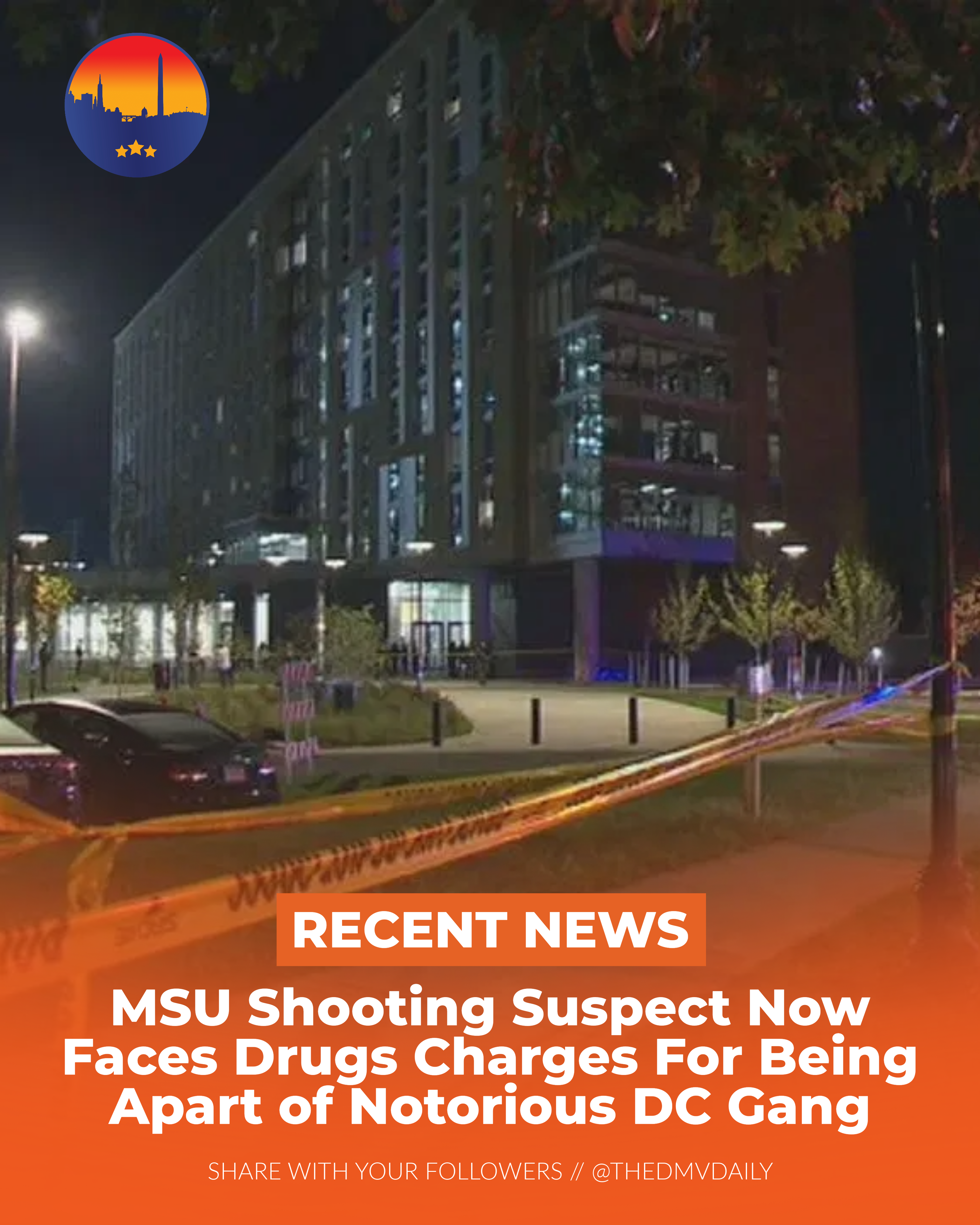 MSU Shooting Suspect, Javon Williams, Member of DC Notorious Street Gang