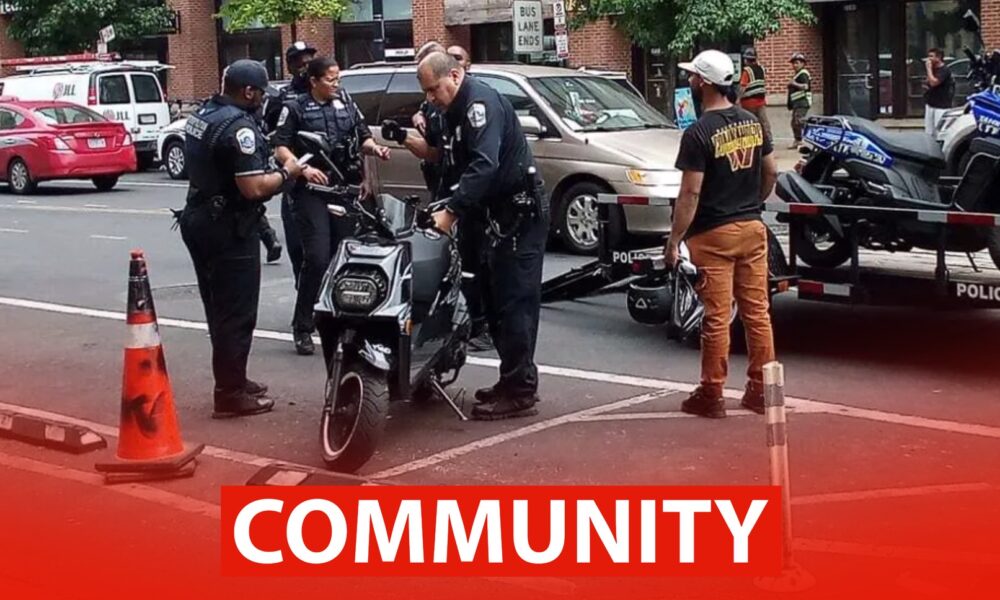 D.C. Residents Alarmed By Reckless Moped; Police Crack Down